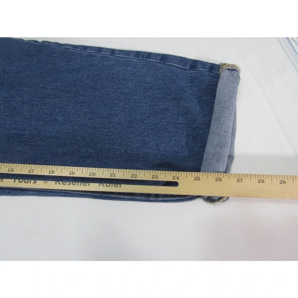 Old Navy OG Loose High‎ Rise Denim Jeans Womens 4 Indie Streetwear Rolled Hem